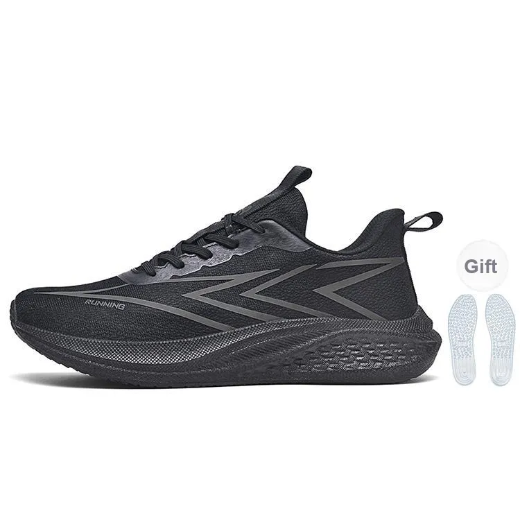 TCELLARS Cushioning Wear Resistant Breathable Height Increasing Rebound Low Top Running Shoes Unisex-130