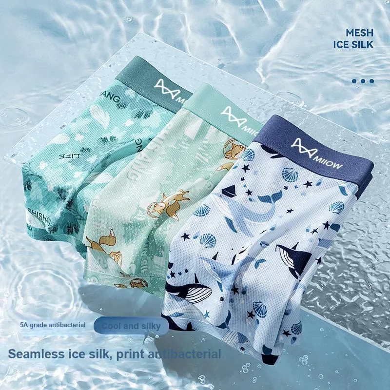 MIIOW Cool One Summer Series Underpants Men's Combo Set-44