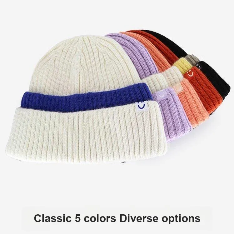 Lackpard Knitted Yarn Beanies Unisex-5