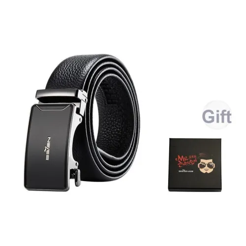 Ремни из коровьей кожи SEVEN Мужские 3,5 см