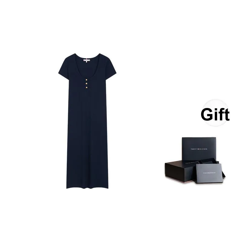 Tommy Hilfiger Cotton Midi Dress-5