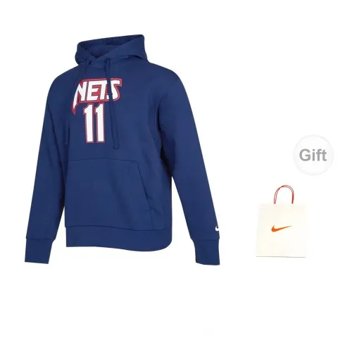 Nike Sweatshirts Men Blue Gift Bag Packaging