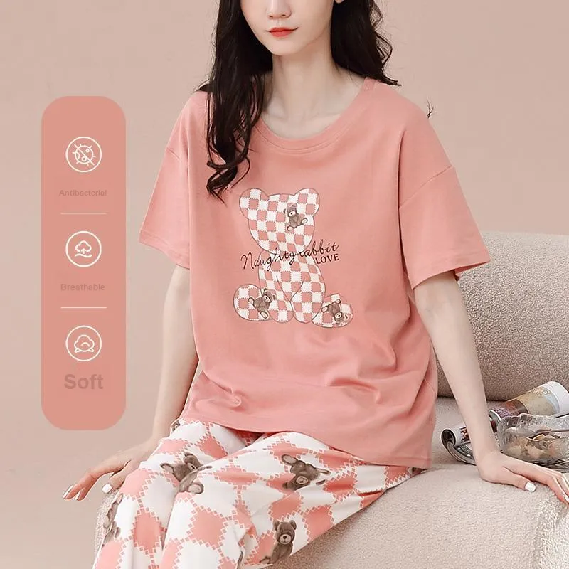 Aidai Pajama Set Women's Orange-2