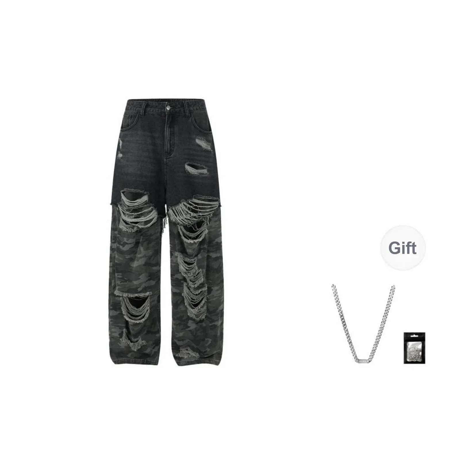 IMXS Urban Hunting Series jeans Sachin Unisex Black Gray Color