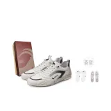 White Gray[Giveaway Brand Socks+Massage Insole]