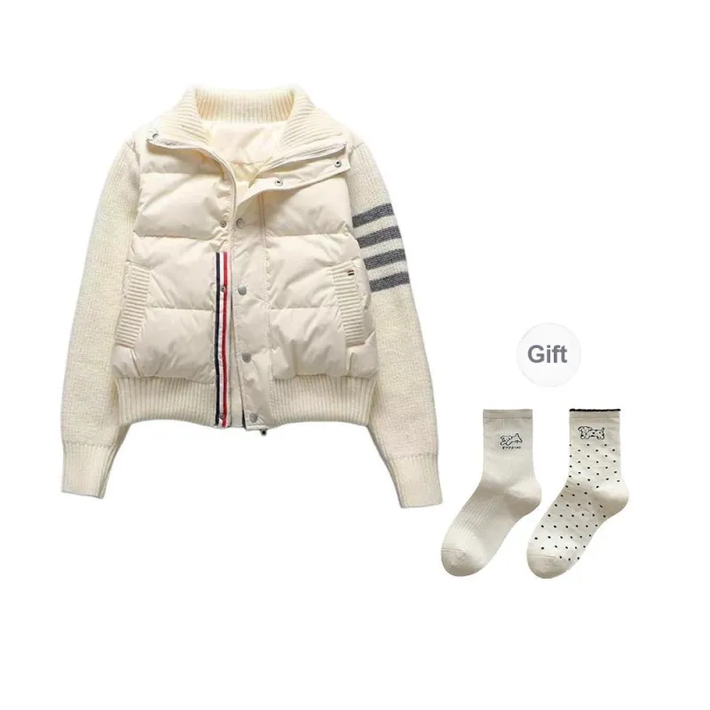 Pa33word Puffer Jackets Women's-13
