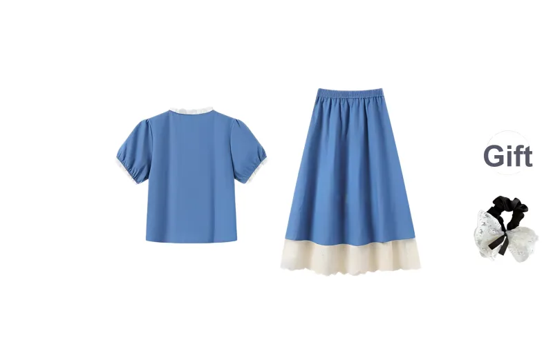 PAVEA Two Piece Skirt Sets Women's-7