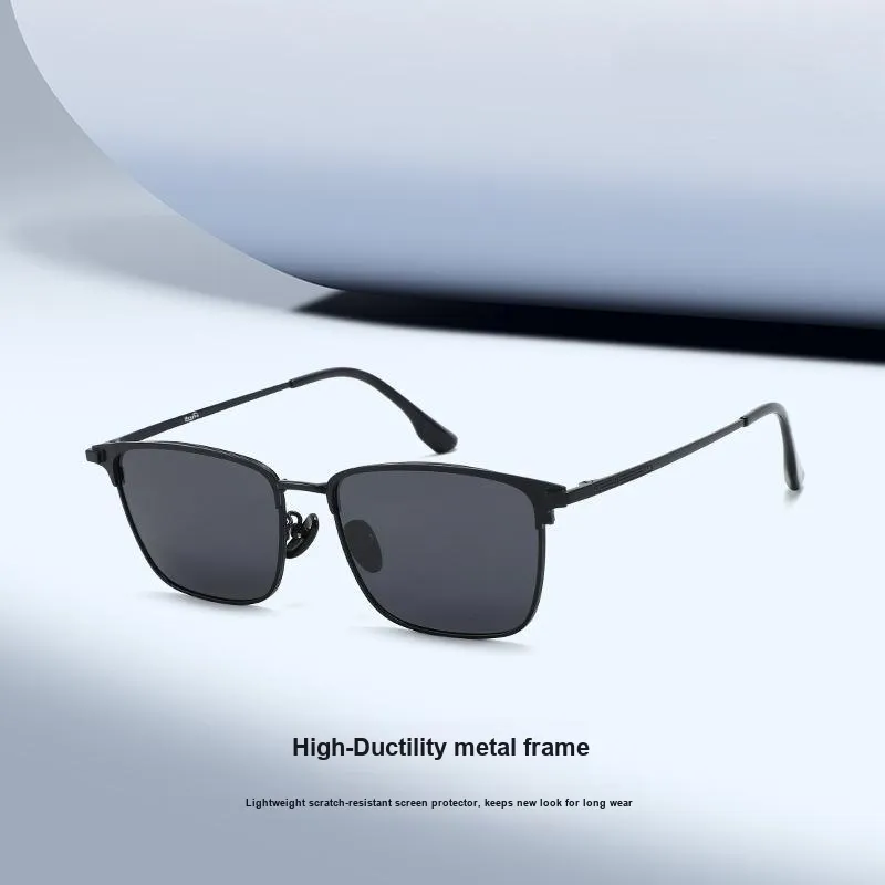 JEKA Metal Square Sunglasses Unisex-1