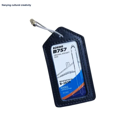 ZHONGGUONANFANGHANGKONG 757 Самолет Кожа Брелок Аксессуары Трендовые Продукты