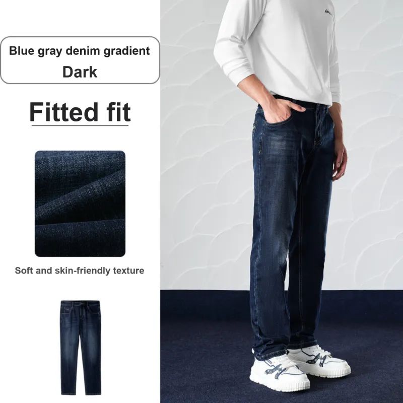 HLA The Mountain Is Not In The High Series Jeans Men's-2