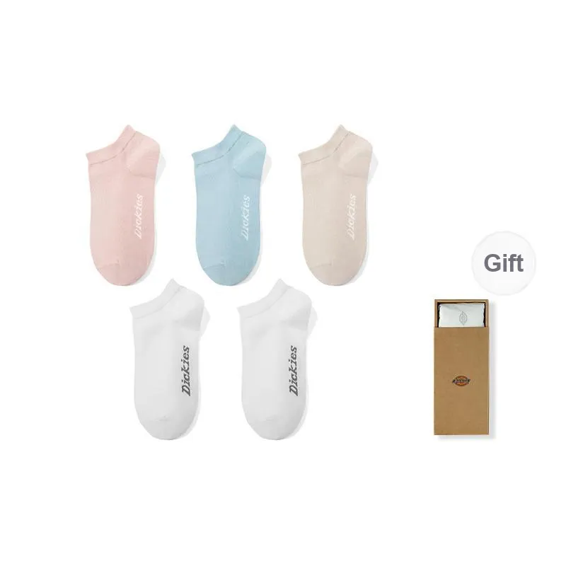 Dickies 95% Cotton Slip Resistant Invisible No Show Socks Unisex Gift Box Combination-67
