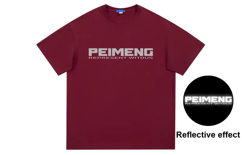 PEIMENG Short Sleeved T Shirts Unisex Comes With Necklace-9