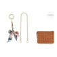 [Style 6]Bowknot Decoration+Straight Gold Chain 40cm+Modified Loop