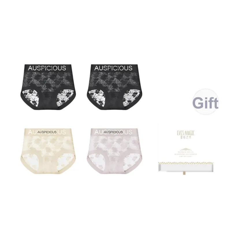 XIA.WA.ZHI.XIU Underpants Women's Box 4 Pack-25