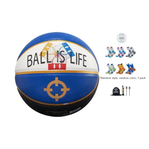 RIGORER PU Basketball Blue White Size 5 Training Kids'