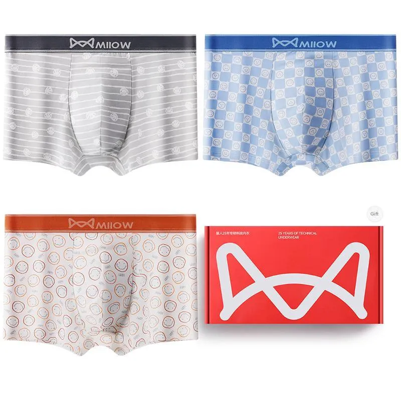 MIIOW Underpants Men's Box 3 Pack-0