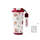 Red Puffy Kitten (Includes Kitten Puppy Sticker)