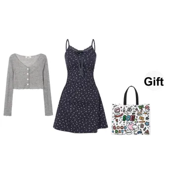 SOIE Skirt Set Women's Navy Blue