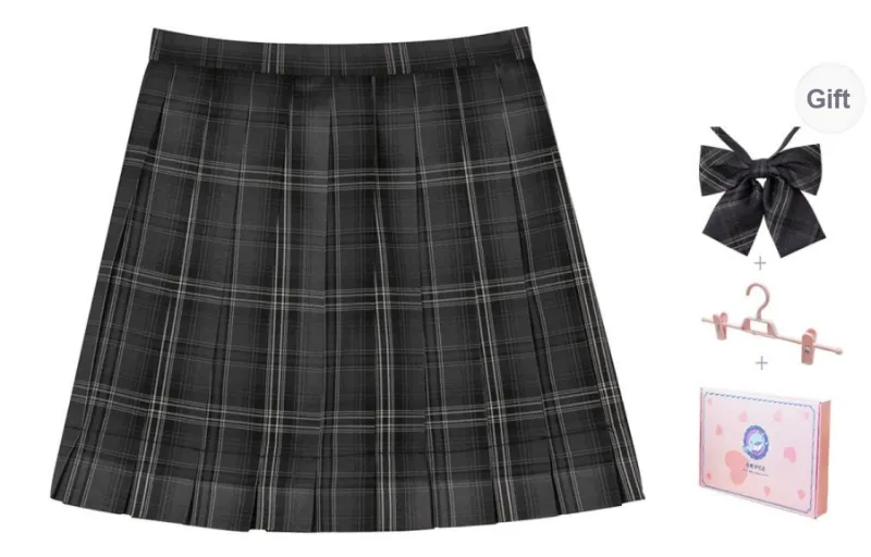 Tokyo Season Casual Short Skirts Spring And Summer Women's Gift Box Set Black-0