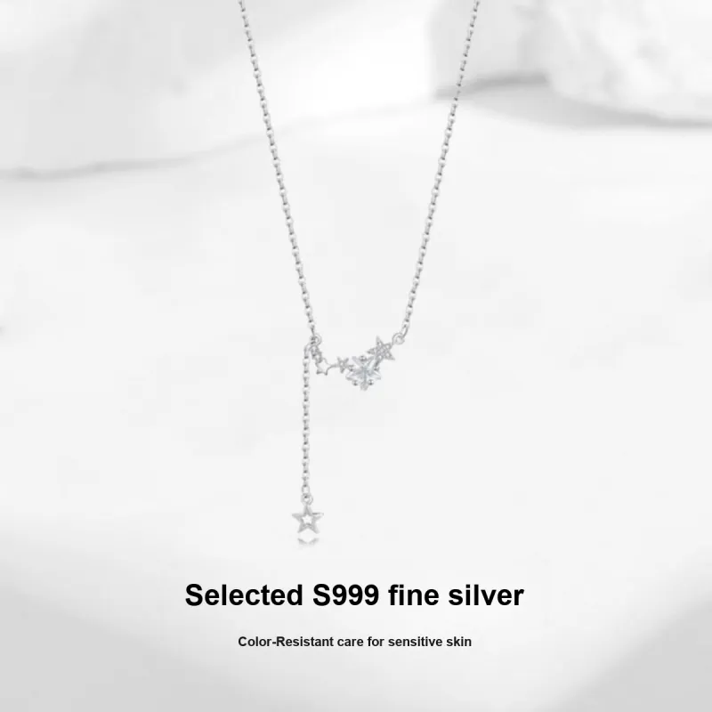 C&C S999 Fine Silver Necklaces Women's-2