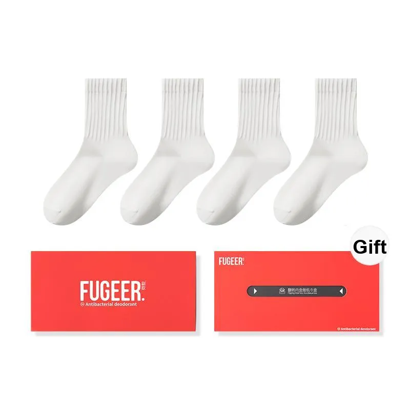 FUGEER Mid Calf Socks Women's Gift Box Combination-20