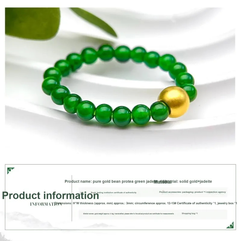 Oriental Jade Ice Type Jadeite Rings Women's-1