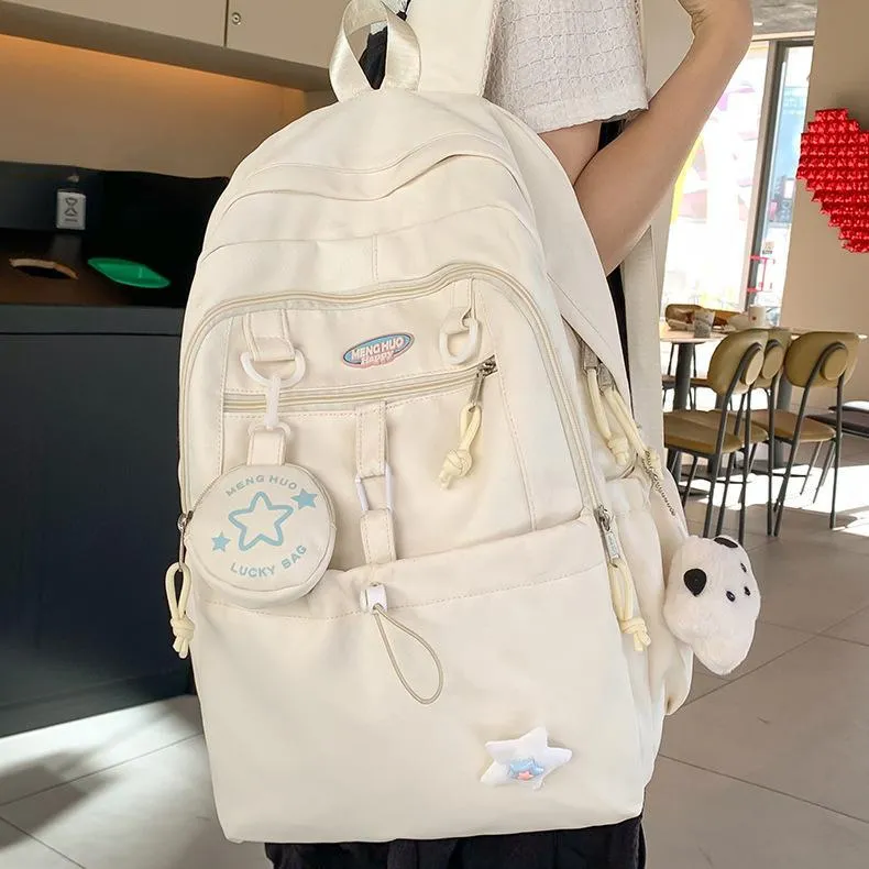 BALANG Cotton Backpack Regular Unisex Multicolor-6
