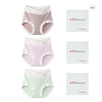 GRACEWELL Underpants Women's Shopping Bag 3 Pack