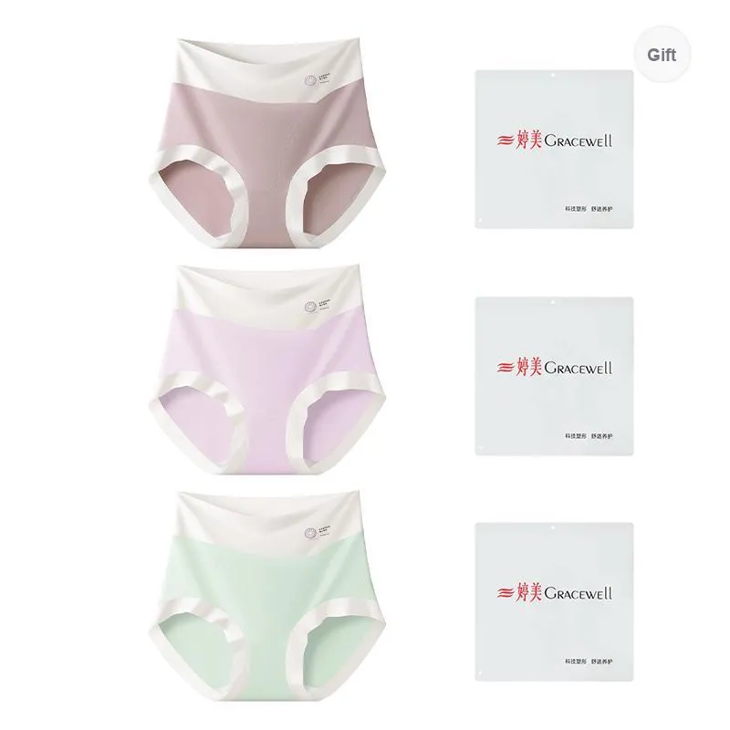 GRACEWELL Underpants Women's Shopping Bag 3 Pack-0