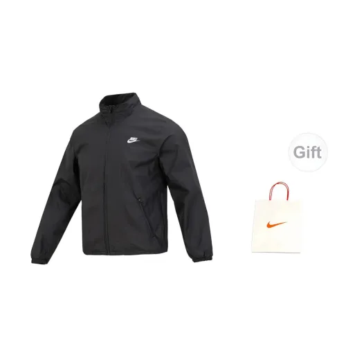 Nike Jackets Men Black Gift Bag