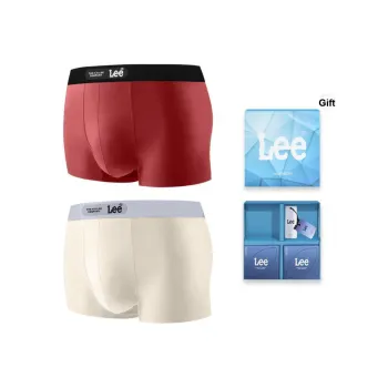 Lee Buddy Lee Series Underpants Men's Gift Box Of 2 Strips