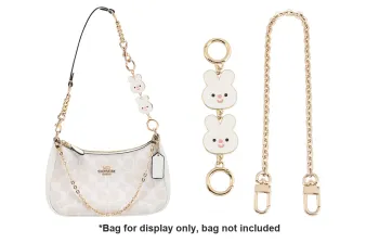 Luxury Care Artisan Workshop Metal Bag Shoulder Strap Women's Gold
