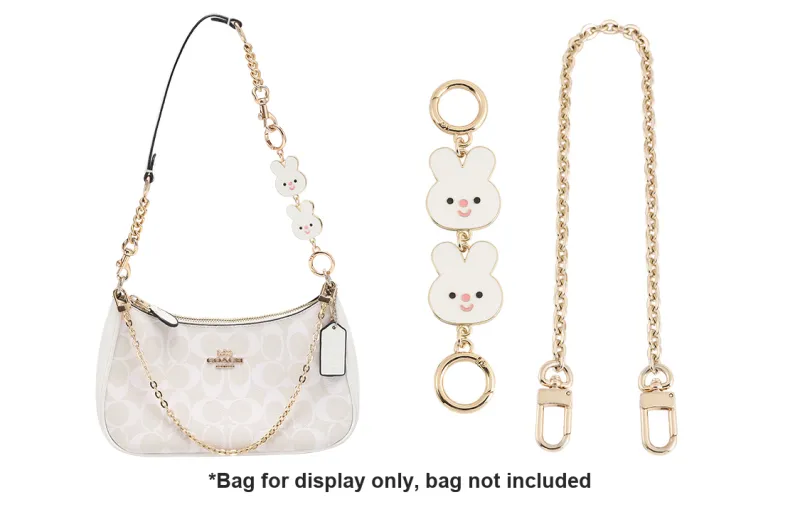 Luxury Care Artisan Workshop Metal Bag Shoulder Strap Women's Gold-0