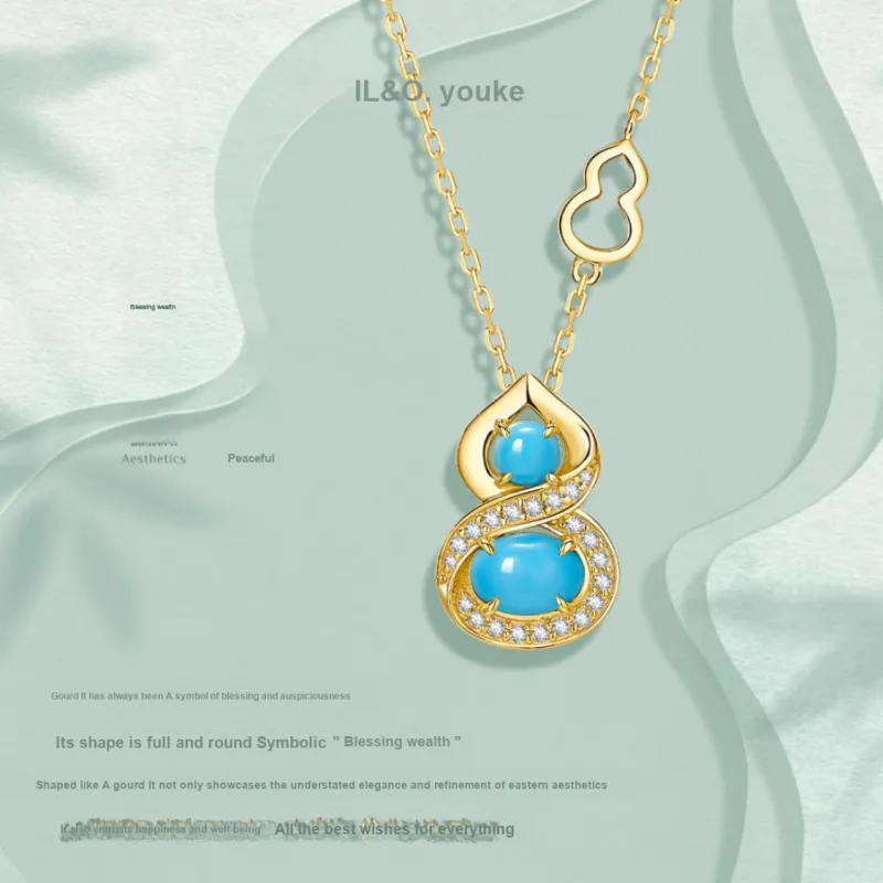 IL&CO. Turquoise Necklaces Women's-2