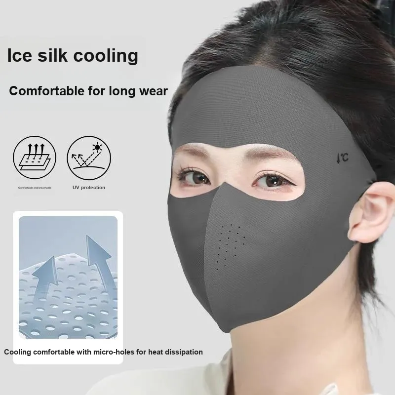 Ai Jiawei Polyamide Sun Protection Masks Unisex-4