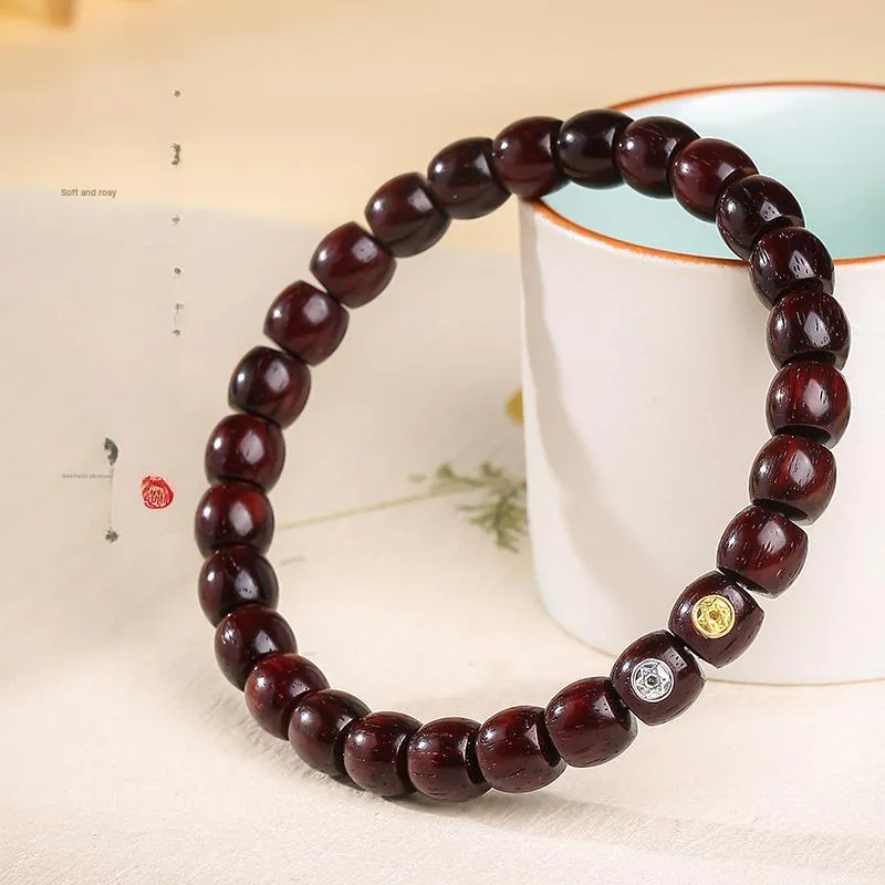 MUSHENGYUAN Pterocarpus Bracelets Unisex-7