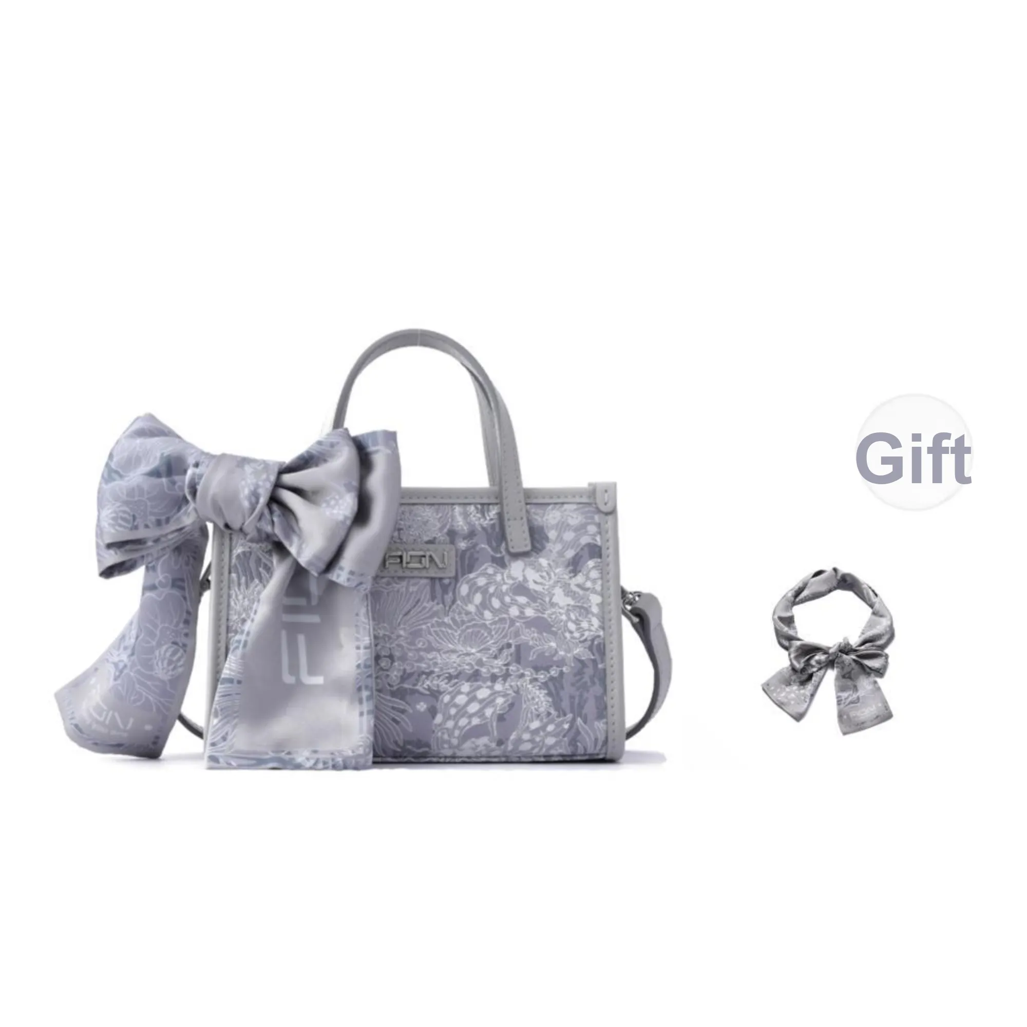 FION Fabric Classic Tote Bag, Shopping Bag, Crossbody Bag Women's Multicolor