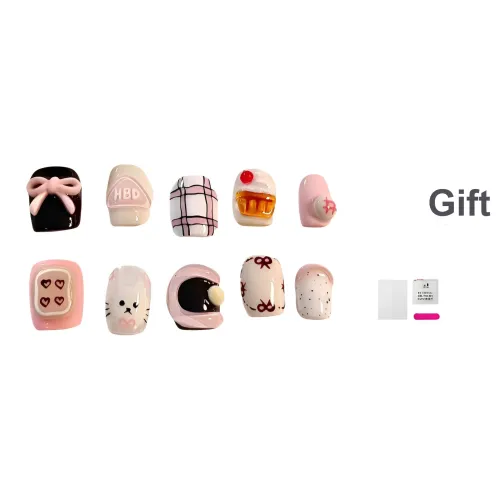 JIABITU Искусственные ногти для женщин