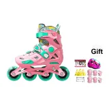Princess Pink Non-Reflective+TLevel 7 Protective Gear 6-Piece Set
