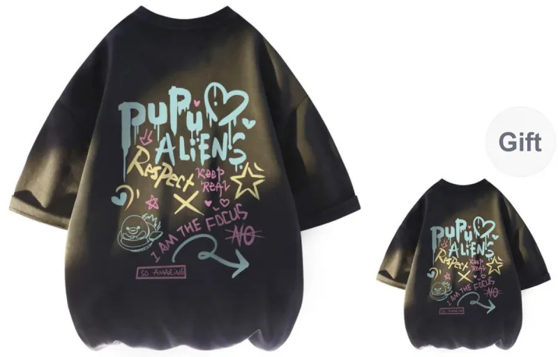 PUPU ALIENS T-Shirts Unisex-21