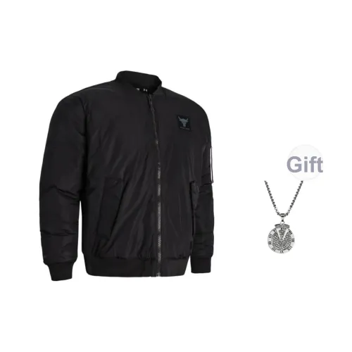 Under Armour Johnson Куртки Пальто Мужской Черный С ожерельем