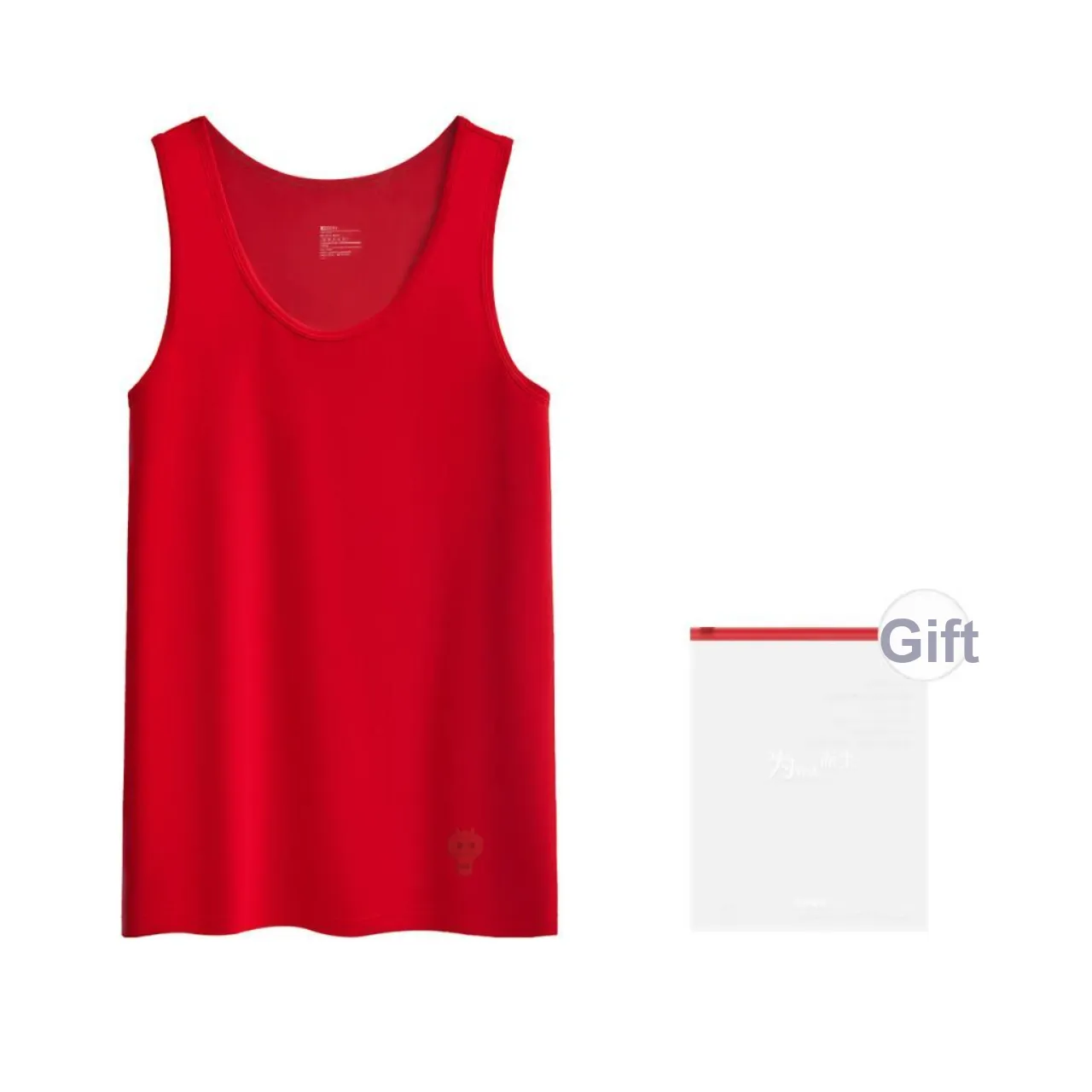 Red Bean Tank Top Unisex Shopping Bag Good Things Will Happen