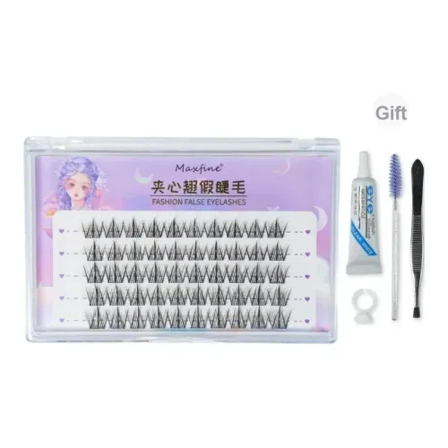 MAXFINE Sunflowers Искусственные ресницы Легко наносятся одна попытка и ВЫ останетесь в восторге Slip On Trilogy 5 пар