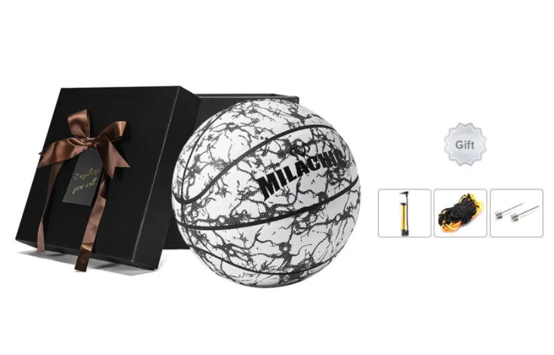 MILACHIC PU Basketball Size 7 Training Unisex-11