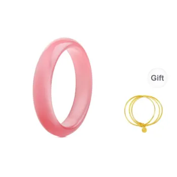 ZHUOJIN Glass Cat Eye Bangles Women's