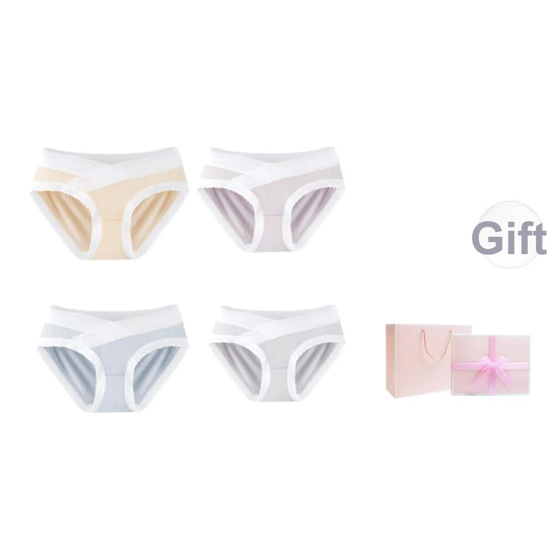 Inside The Orange Underwear Gift Box Women's 4 Pack