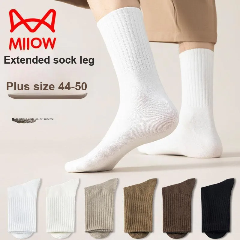MIIOW Knee High Socks Men's 6 Pack-1