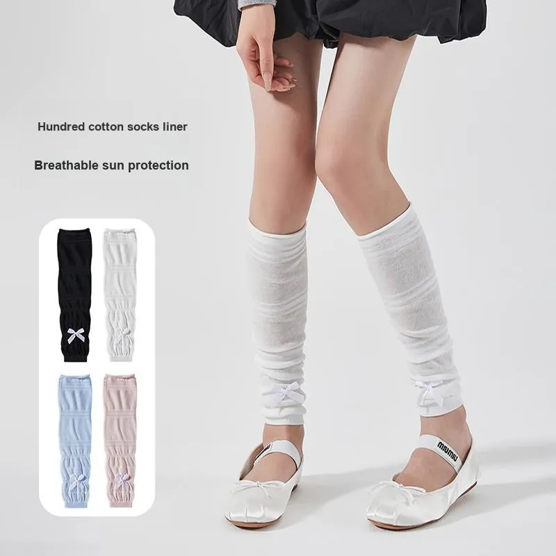 JIAZINI Knee-High Socks Women's Combo Set-15