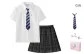 White Shirt (Slim Fit)+Carbon Pen (Adjustable Waist) Comes with Tie+Hanger