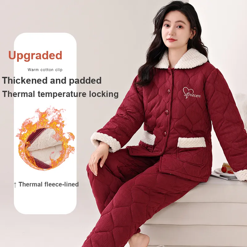 UAVAE Pajama Set Women's Image Color-3